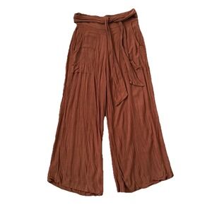Sskeo Amber Trouser Pants Size Small Lagenlook Casual Resort Travel Comfy Beach